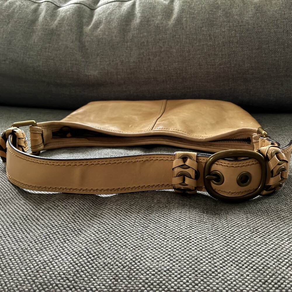 Vintage Coach Hobo Bag Blonde/Tan - Picture 2 of 4